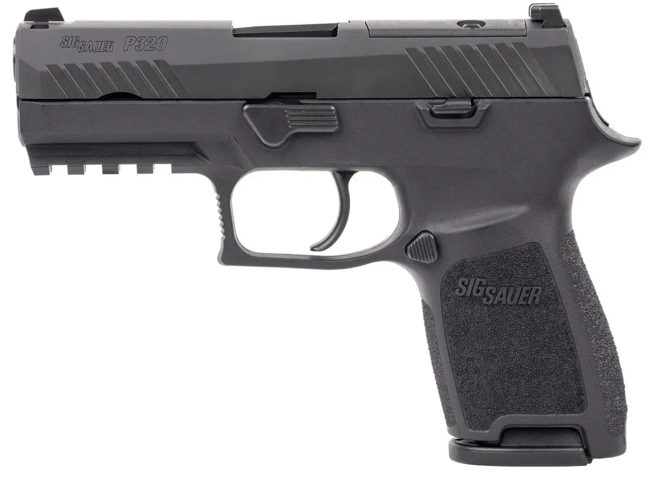 SIG P320 9MM 3.9 OR BLK 15RD OFF DUTY