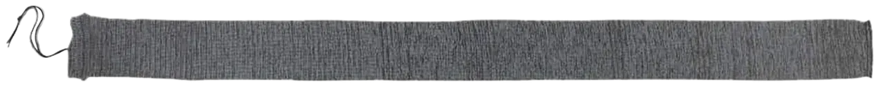 Allen 131 Stretch Knit Gun Sock 52" Shotgun/Rifle w/Scope, Heather Gray, ID Label & Cinch Closure, Silicone Treatment
