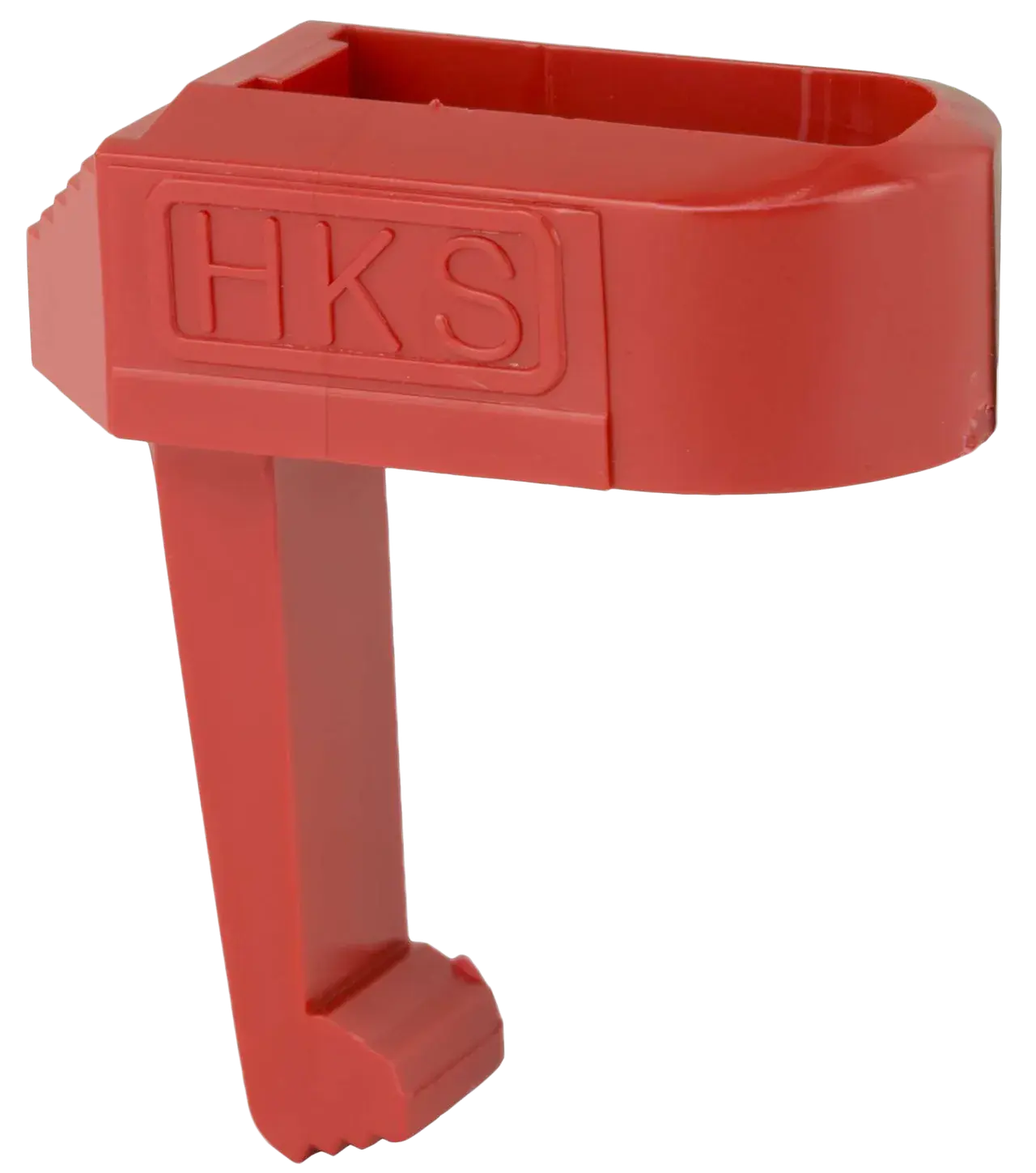 HKS 22B Speed Mag Loader Made of Plastic with Red Finish for 22 LR Pistols