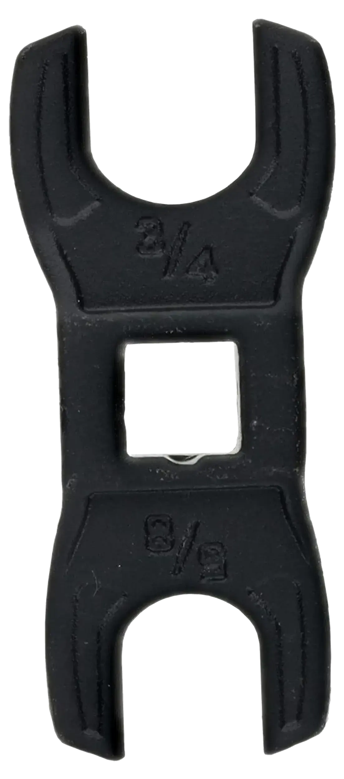 Wheeler 1199465 Muzzle Device & Buffer Tube Crowfoot Wrench Black Steel
