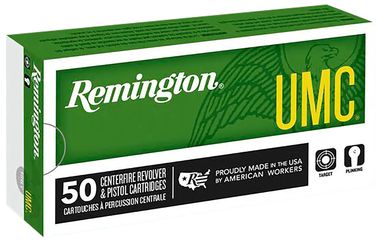 Remington Ammunition 23744 UMC 44RemMag 180gr Jacketed Soft Point 50 Per Box/10 Case