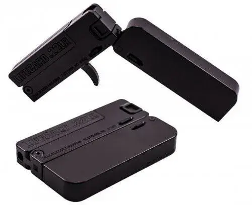 Trailblazer Firearms LifeCard Handgun .22LR Single Action 2 1/2" Barrel Black