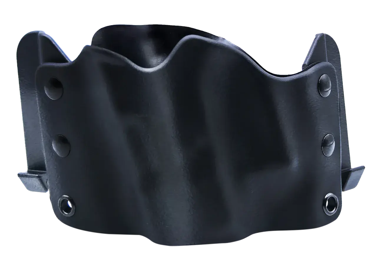 Stealth Operator H60180 Compact Clip Holster OWB Black Polymer Compatible w/Springfield XD, Glock (Except 42), Taurus 24/7 Belt Clip Mount Left Hand