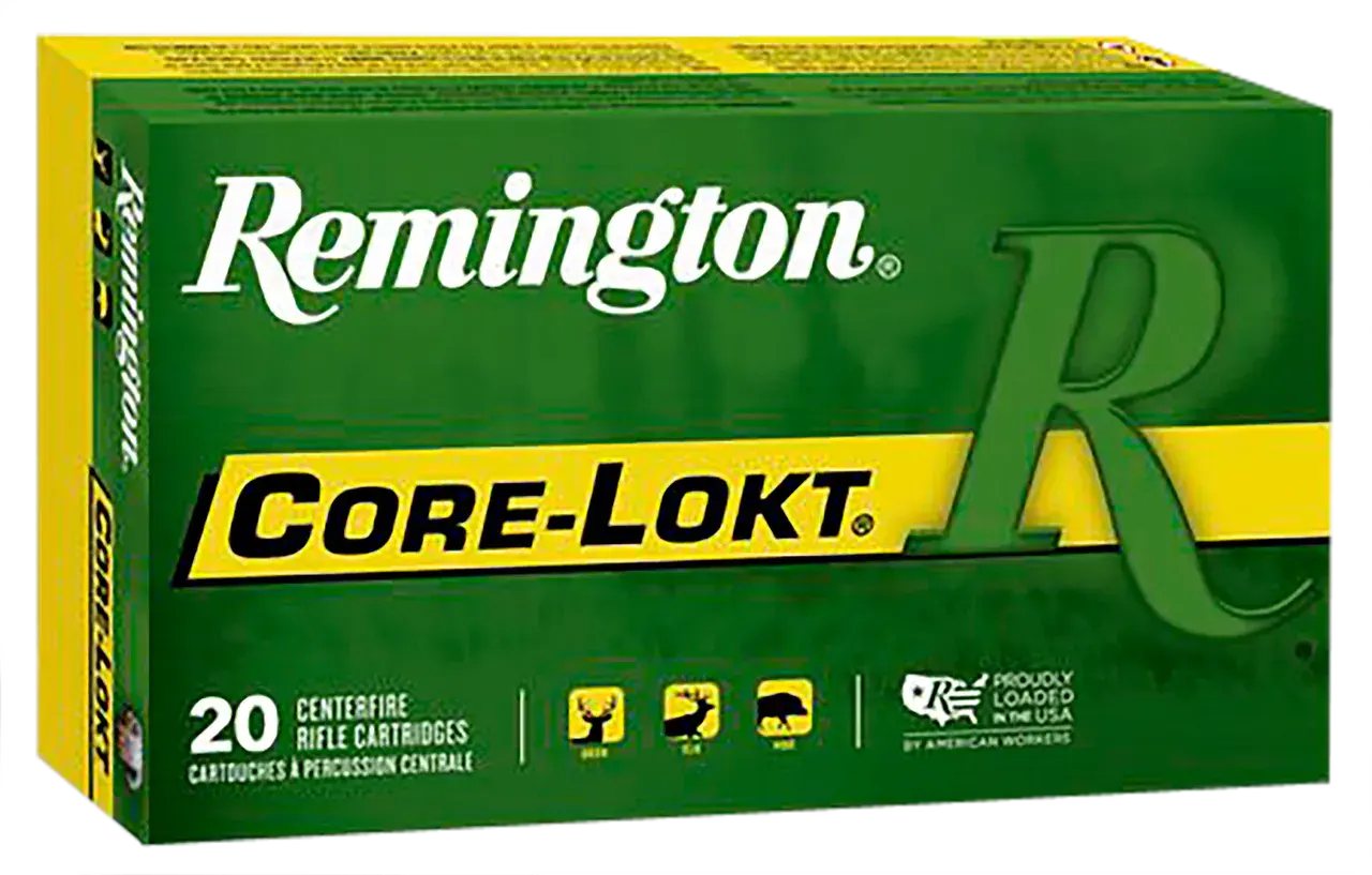 Remington Ammunition 21415 Core-Lokt 30-06Springfield 165gr Pointed Soft Point Core-Lokt 20 Per Box/10 Case