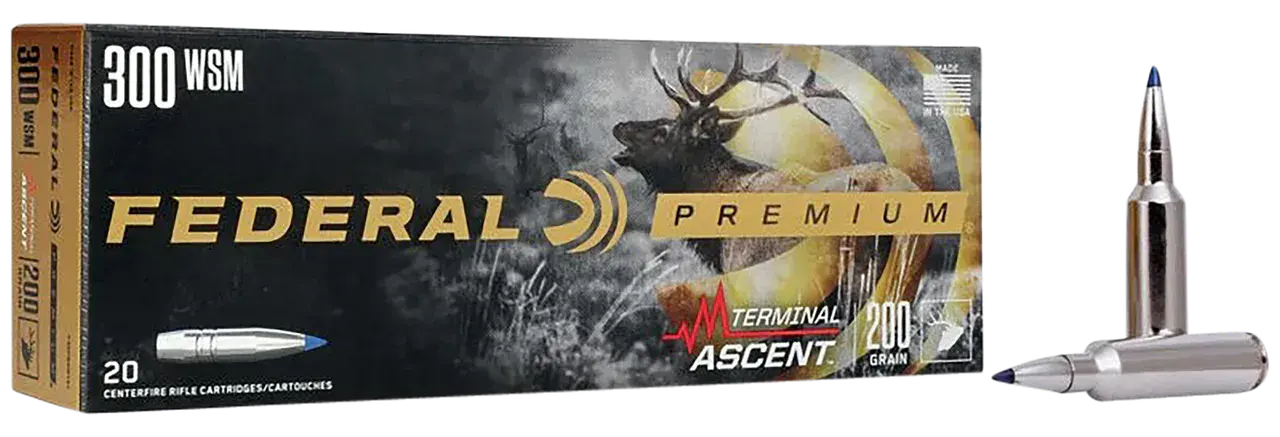 Federal P300WSMTA1 Premium Terminal Ascent 300WSM 200gr 20 Per Box/10 Case