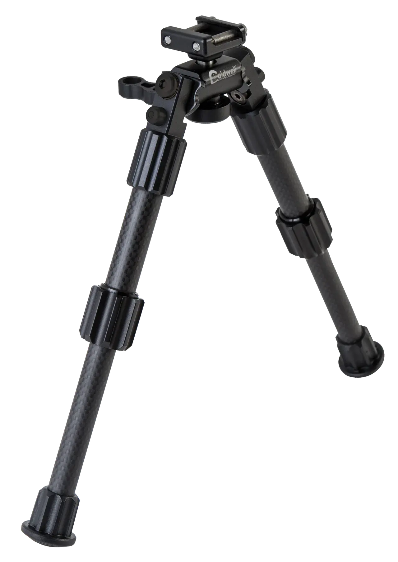 Caldwell 1081952 Accumax Premium Pic Rail Bipod 6-9" Black Carbon Fiber