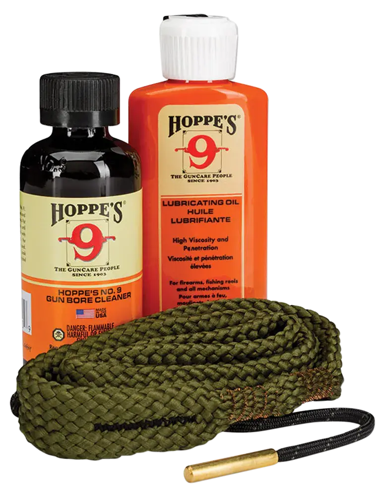 Hoppe's 110022 1-2-3 Done Cleaning Kit 5.56mm / 22 Cal Pistol (Clam Package)
