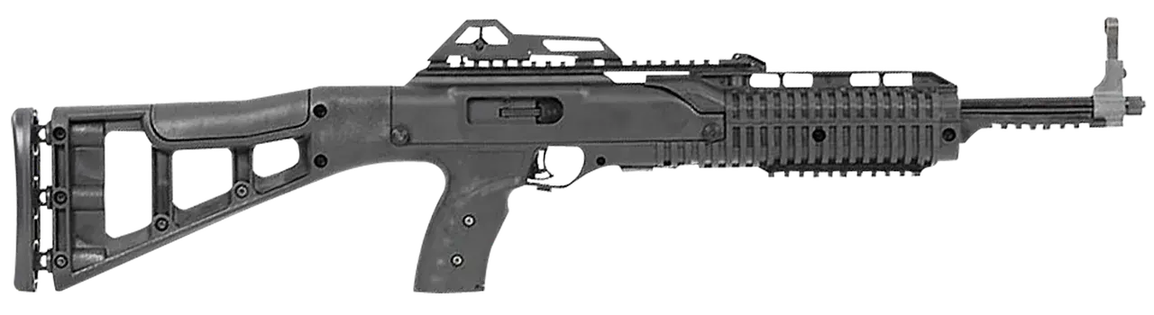 Hi-Point 3095TS 3095TS Carbine 30 Super Carry 10+1 16.50" Threaded, Black, All Weather Molded Grip/Skeletonized Stock, Adj. Sights