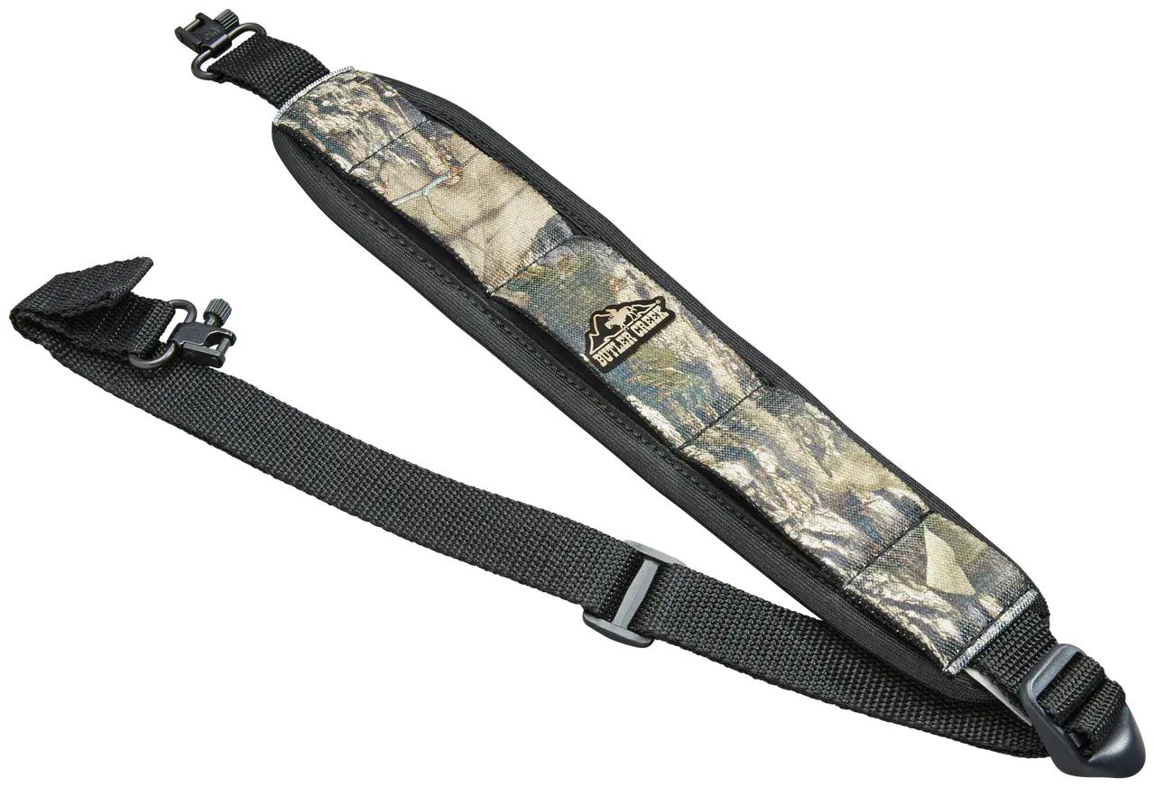 Butler Creek 181017 Comfort Stretch Rifle Sling Mossy Oak Break-Up Country Neoprene Adjustable Rifle