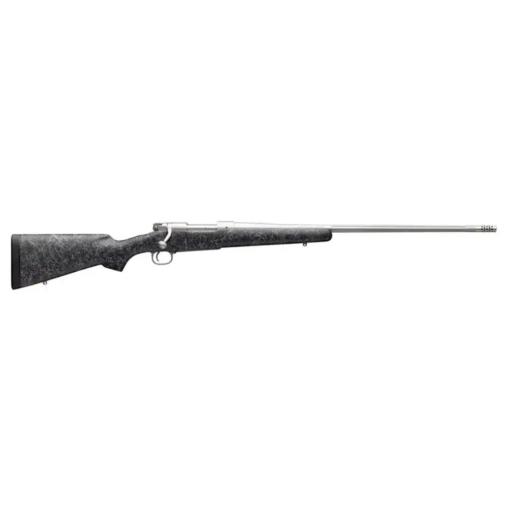 Winchester Model 70 Extreme Weather Rifle 6.5 Creedmoor 4rd Magazine 22" 9/16x24 Threaded Barrel Black and Stainless Steel