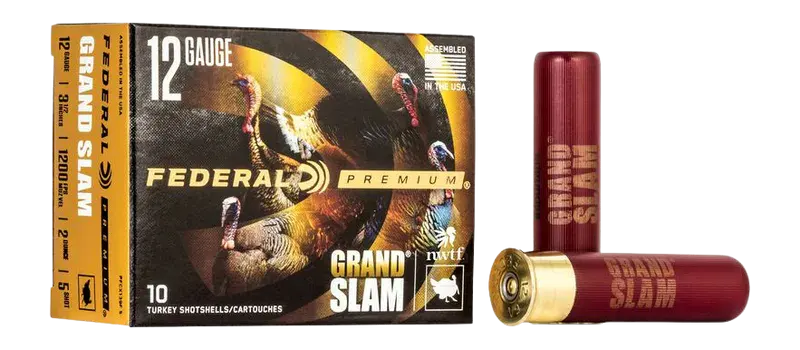 Federal PFCX139F5 Premium Grand Slam 12Gauge 3.50" 2oz 5Shot 10 Per Box/25 Case