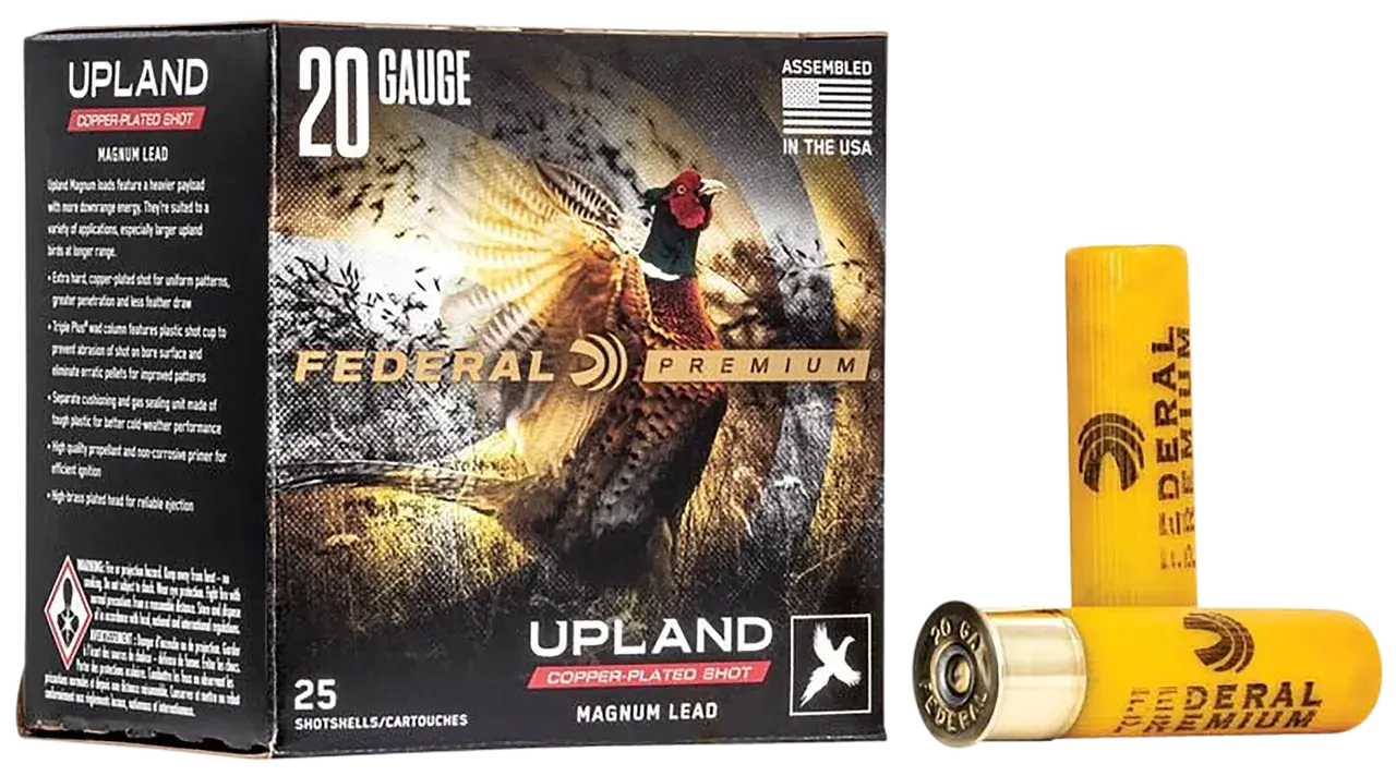 Federal P2585 Premium Wing-Shok Magnum 20Gauge 3" 1 1/4oz 5Shot 25 Per Box/10 Case