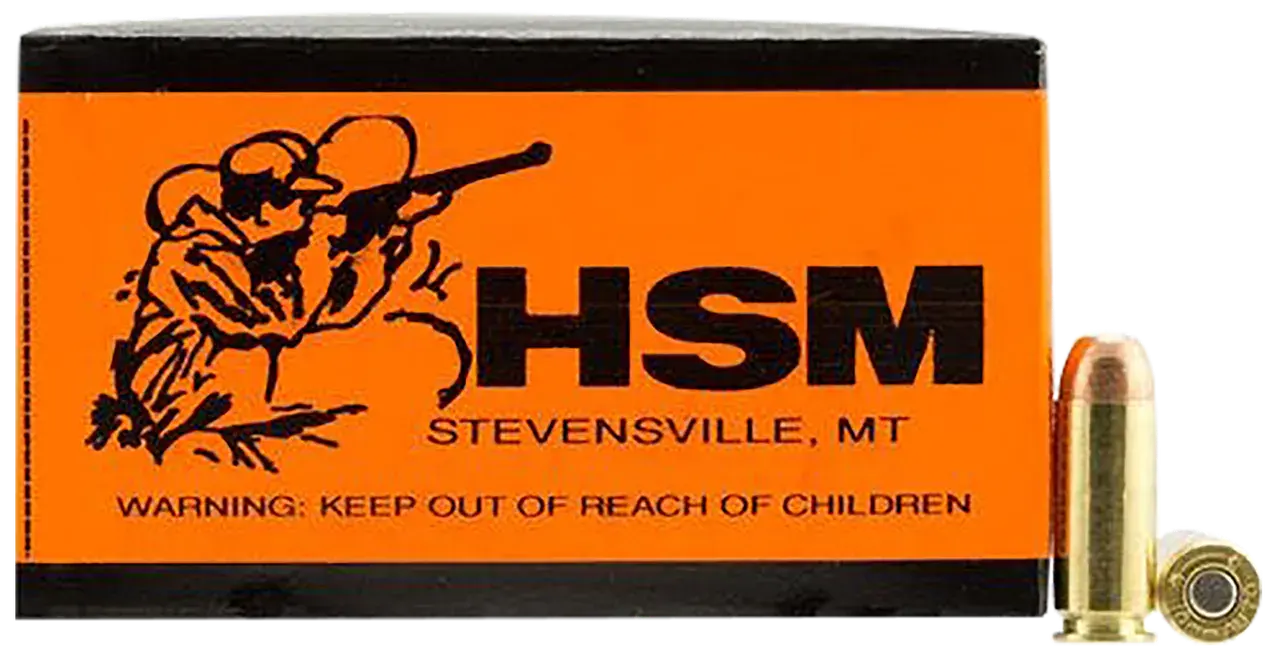 HSM 10MM8N20 10mm 200 gr Full Metal Jacket 20 Per Box/ 20 Case