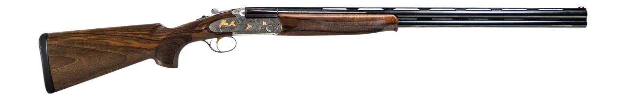 Fierce Firearms FUD20GA28 Upland Deluxe 20 Gauge 2rd 28" Blued Over/Under Barrel, Fixed w/Schnabel Forearm Oiled Turkish Walnut Stock