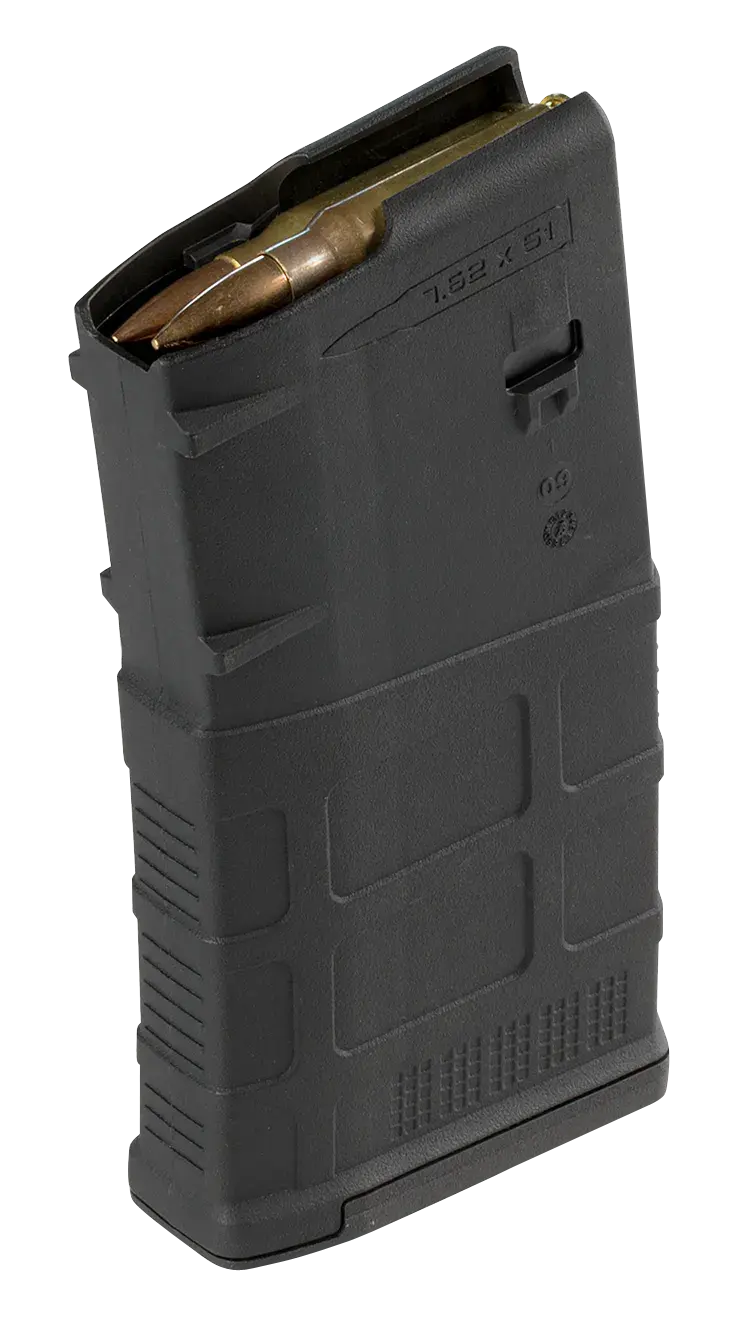 Magpul MAG291BLK PMAG GEN M3 20rd 308 Win/7.62x51mm NATO Fits AR-10/M110/SR25 Black Polymer