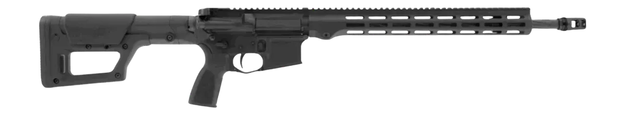 Maxim Defense MD15 Duty Precision 5.56 NATO 18" Black Threaded Barrel, Black Anodized Aluminum Receiver w/Picatinny Rail, M-Rax/M-Slot Handguard, Magpul PRS Lite Black Polymer Stock, Black Polymer Gr