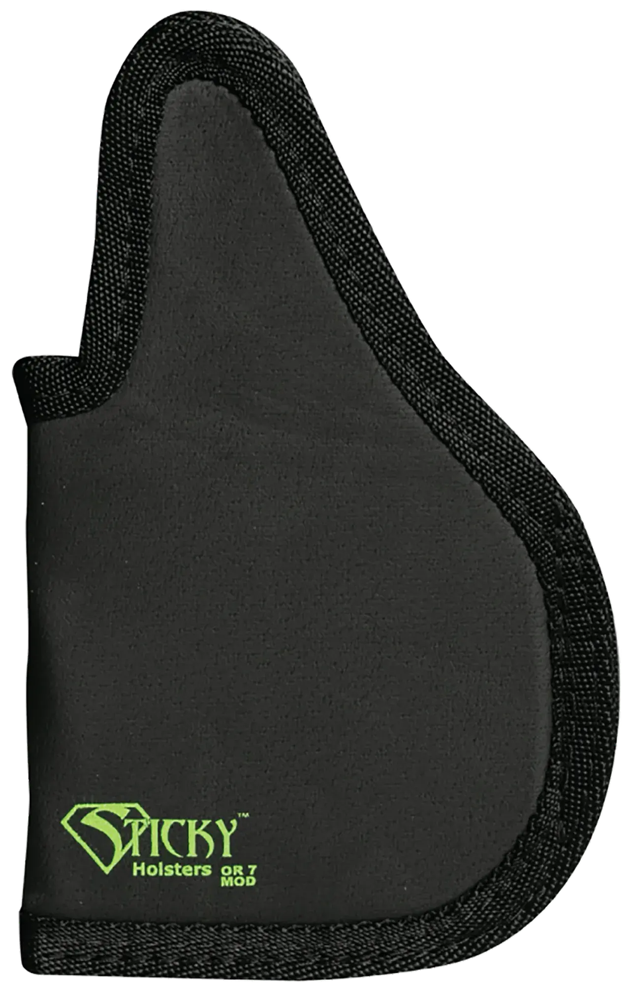 Sticky Holsters OR7MOD OR-7 Modified Black Cordura/Foam Fits Sig P229/HK USP 9/40/S&W M&P 2.0 Compact/FN FNX/FN FNS/Canik TP9 Elite/S&W M&P Full Size & Compact/P320 X/Carry/Comp Ambidextrous Hand