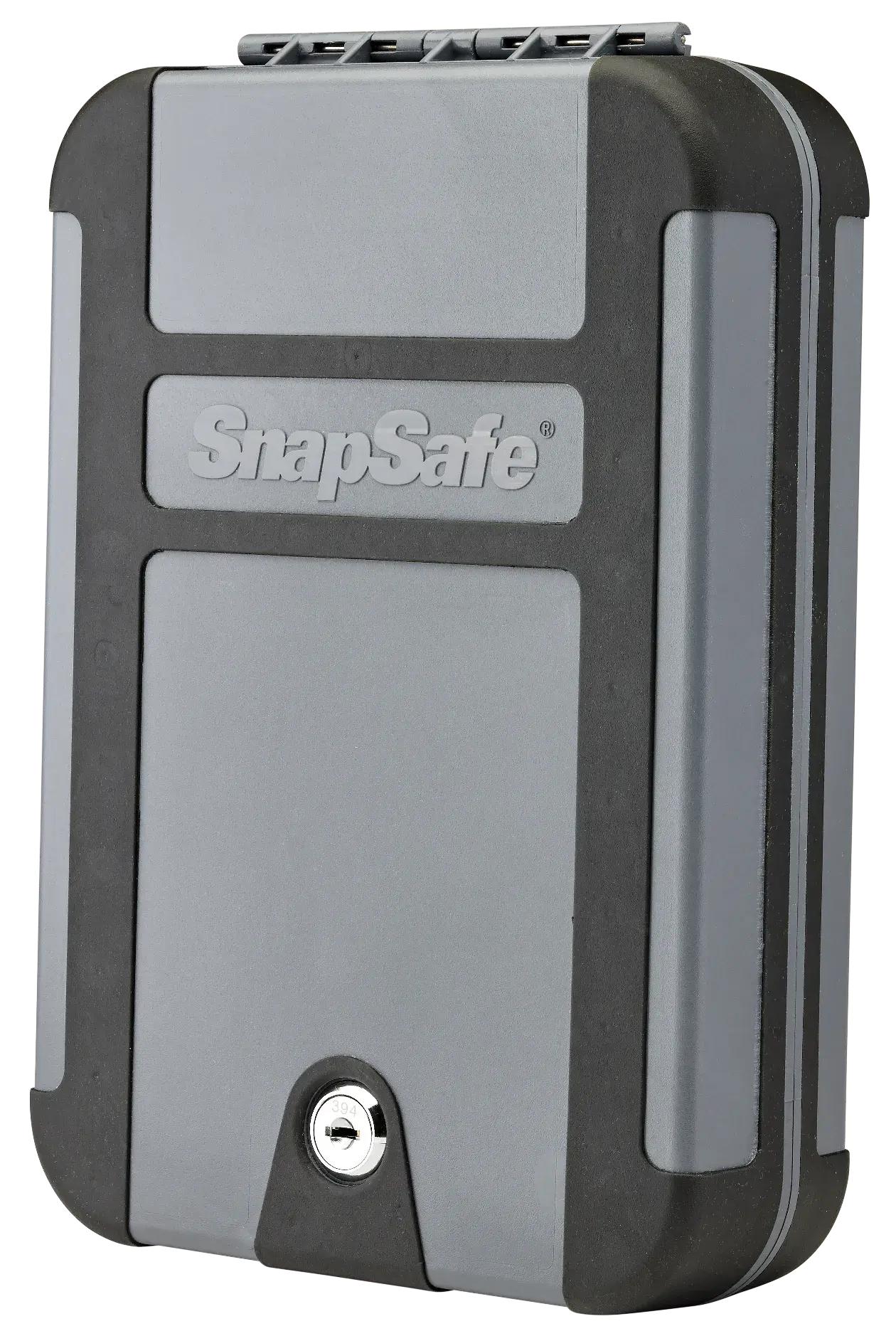 SnapSafe 75212 TrekLite Lock Box XL Key Entry Gray Polycarbonate Holds 1 Handgun