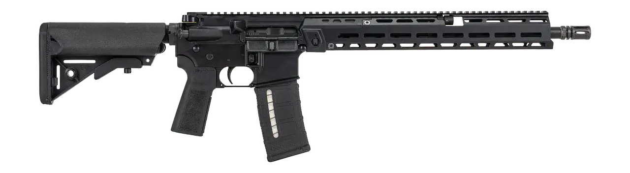 IWI US Z15ARD516 Zion-15 ARAD 5.56 NATO 30+1 16" Black Nitride Threaded Barrel, Black Nitride Receiver w/Picatinny Rail, M-LOK Handguard, B5 Bravo Black Polymer Stock & B5 Grip