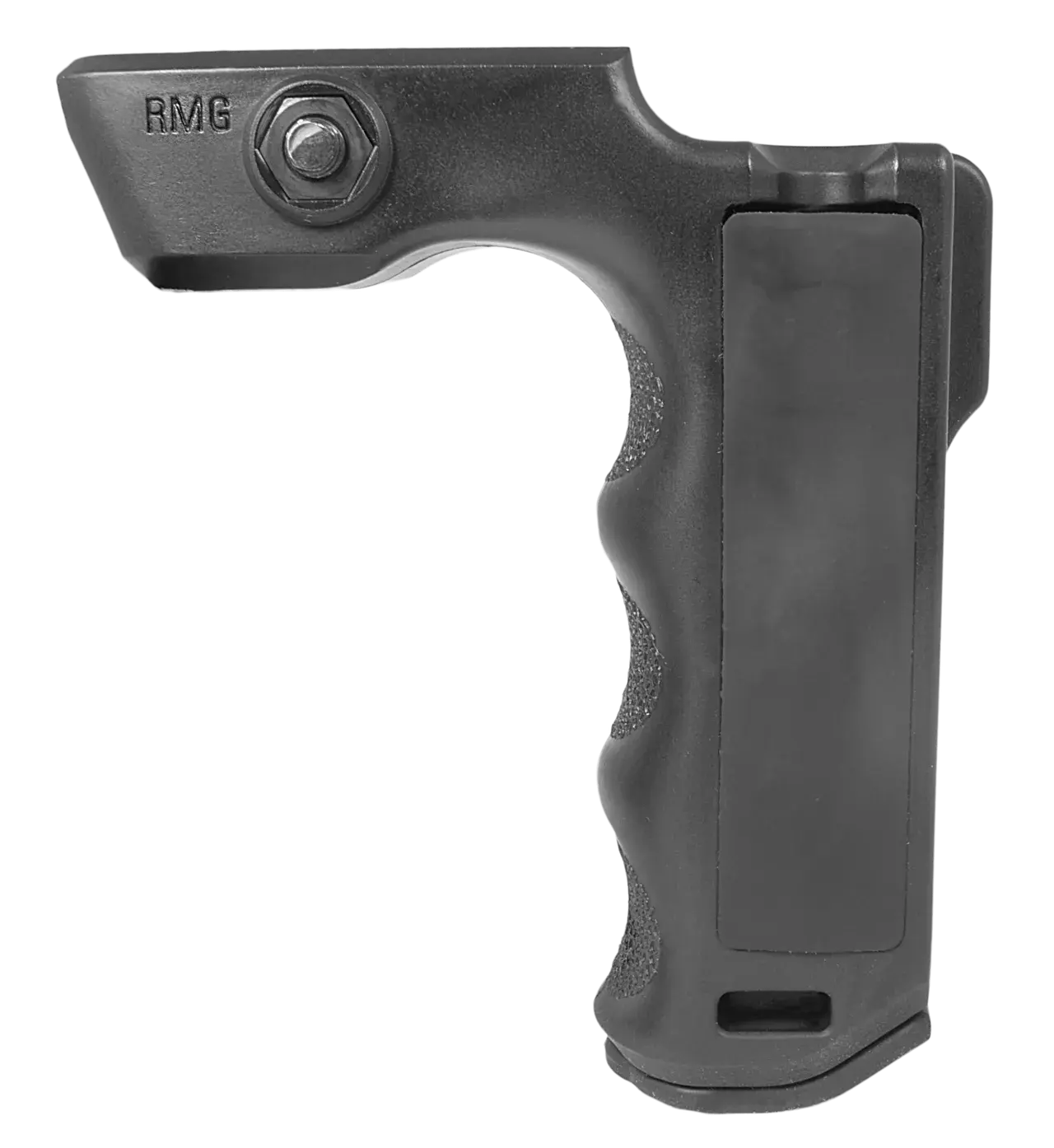 Mission First Tactical RMG React Vertical Grip Black Polymer Magwell Mounted for AR-15, M4, M16, HK 416