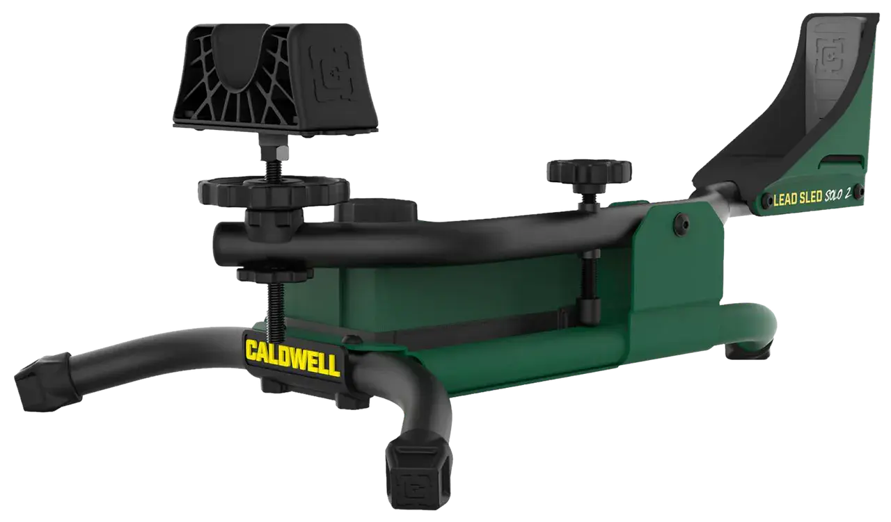 Caldwell 1232952 Lead Sled Solo 2 Rifle/Shotgun Black/Green