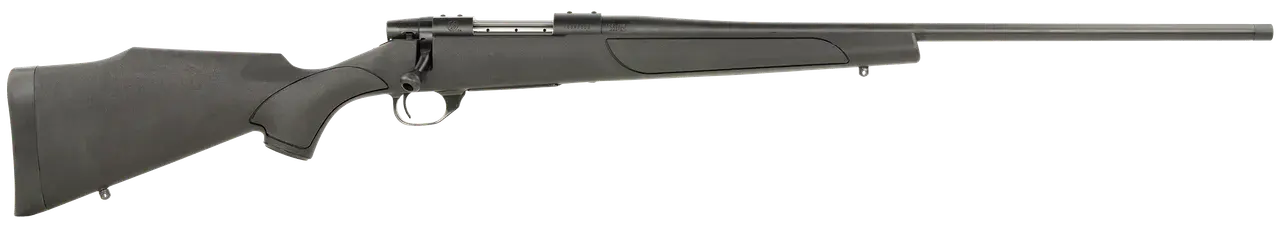 Weatherby VTX223RR4T Vanguard Obsidian Full Size 223 Rem 5+1 24" Blued #2 Contour Threaded Barrel, Blued Drilled & Tapped Steel Receiver, Black Monte Carlo Synthetic Stock