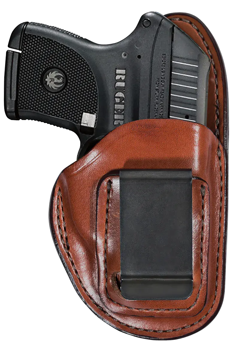 Bianchi 26082 100 Professional IWB Size 13 Tan Leather Belt Clip Fits S&W M&P Shield 2.0/S&W M&P 1.0 Right Hand