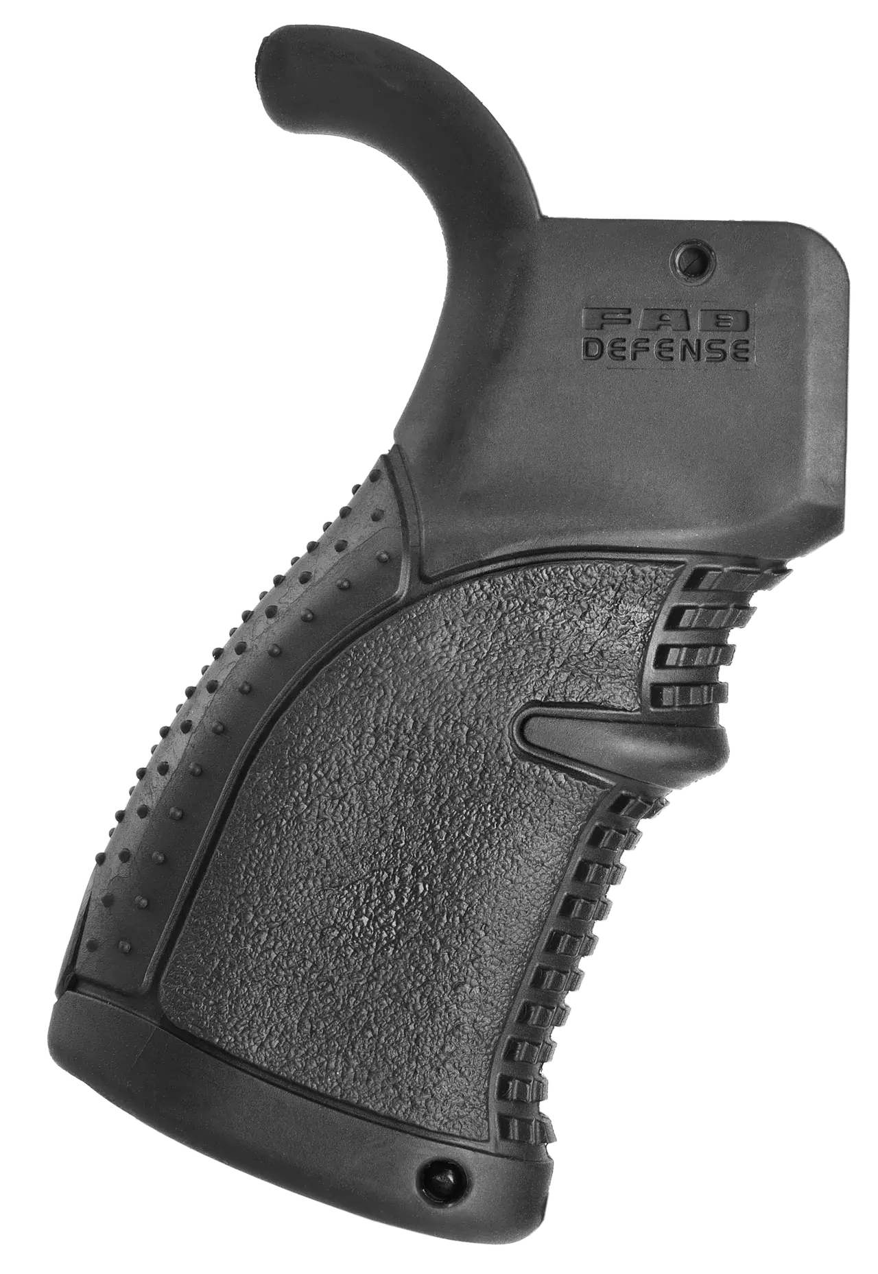 FAB Defense FXAGR43B AGR-43 Ergonomic Rubberized Pistol Grip for AR-15/ M16/ M4 Black Polymer